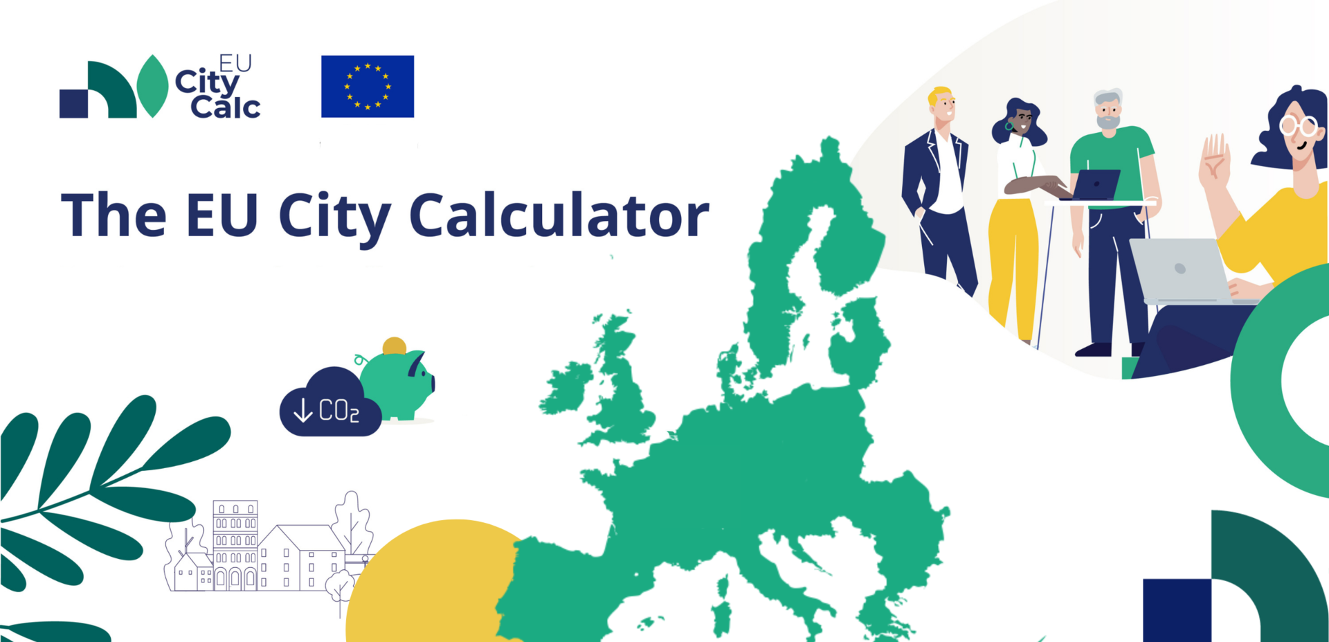 EU City Calculator: uma nova ferramenta orienta cidades europeias na simulação de trajetórias de transição climática