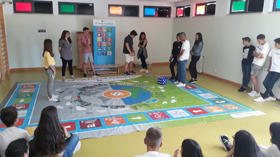 A ENA celebra o Dia Nacional da Energia com ações de sensibilização e jogos didáticos numa escola de Poceirão