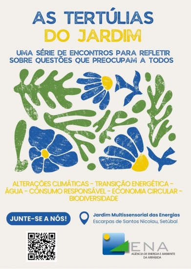 As Tertúlias do Jardim têm início no dia 12 de outubro no Jardim das Energias!