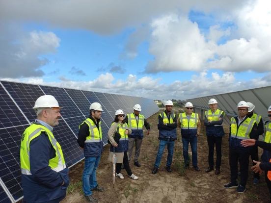 O Projeto meetMED II promove cooperação internacional em eficiência energética com visita a Palmela
