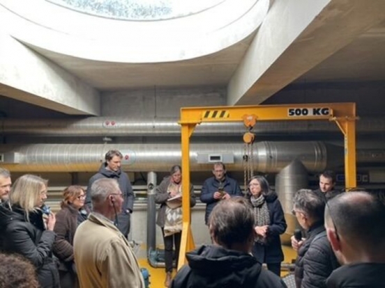 Os parceiros do projeto INFIRE reunem em Belleville-en-Beaujolais